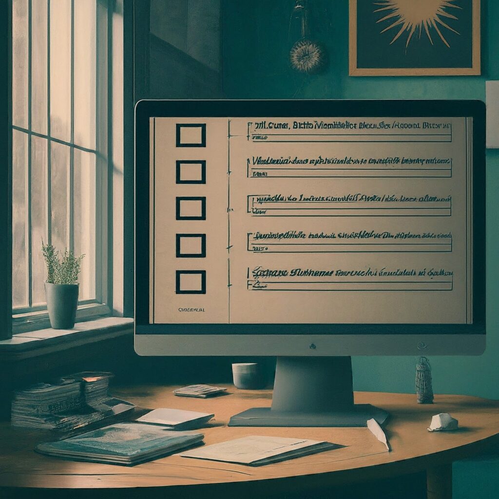 boring task list