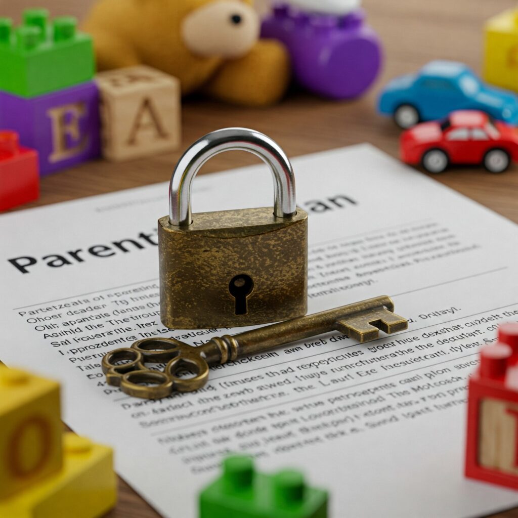 Secure parenting plan